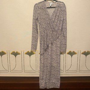 Stockholm Atelier & Other Stories Floral Midi Ruffle Sheath Dress Size 2